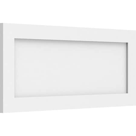 Ekena Millwork Cornell Flat Panel Decorative Wall Panel, 28"W x 12"H x 5/8"P WALP28X12X062CNL